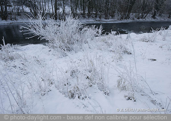 Ourthe en hiver